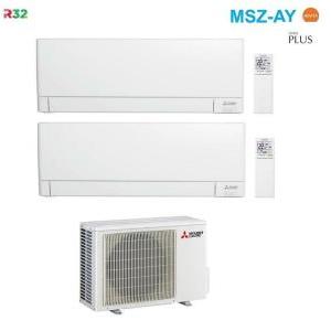 Condizionatore ay dual 9+9 unita' esterna 4,2 kw r32